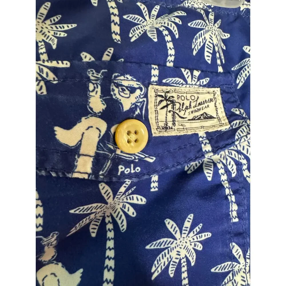 EUC Polo Ralph Lauren Swimwear Boys Size Medium 10/12